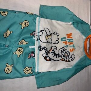 Disney Baby Pooh and Tigger bathing suit- Teal and Orange